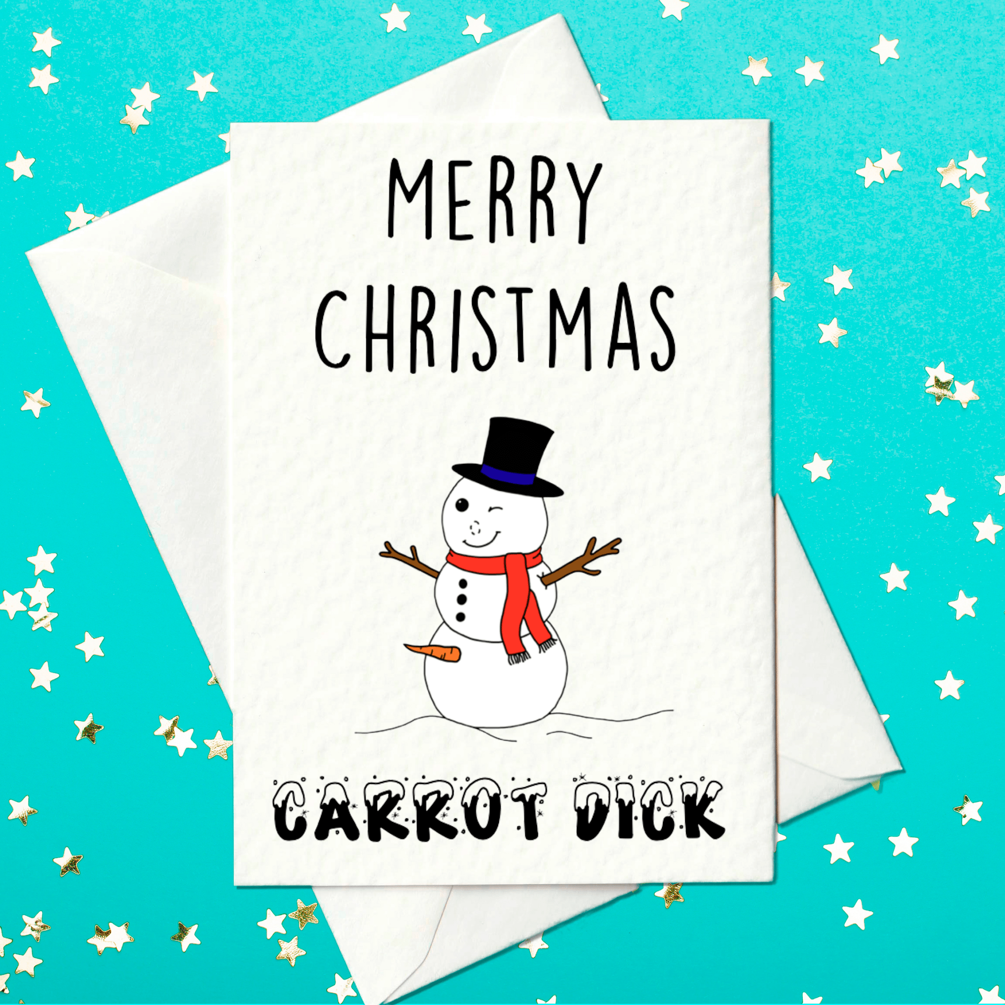 Rude Christmas card